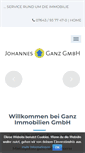 Mobile Screenshot of ganz-immo.de