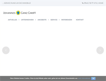 Tablet Screenshot of ganz-immo.de